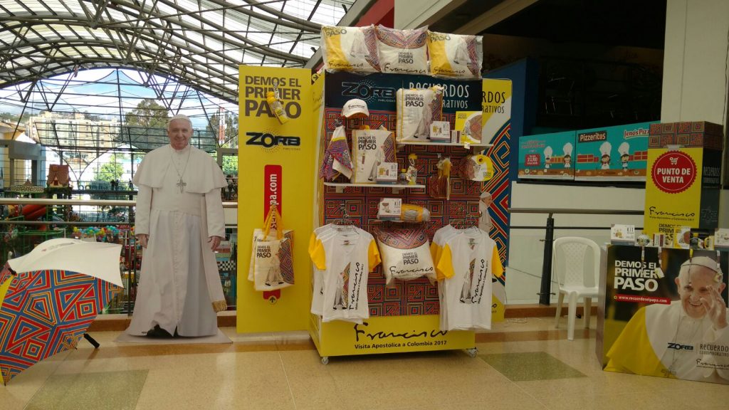 La fiebre del Papa en ColombiaLa fiebre del Papa en Colombia