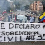 opositores fortalecen barricadas