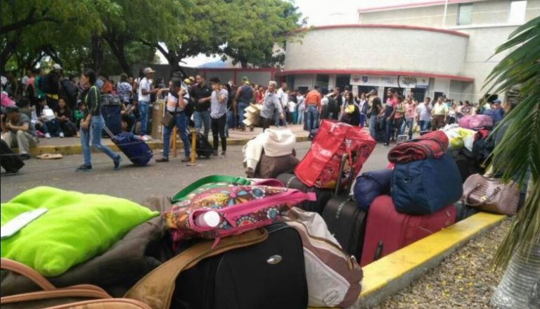 éxodo de venezolanos hacia Colombia