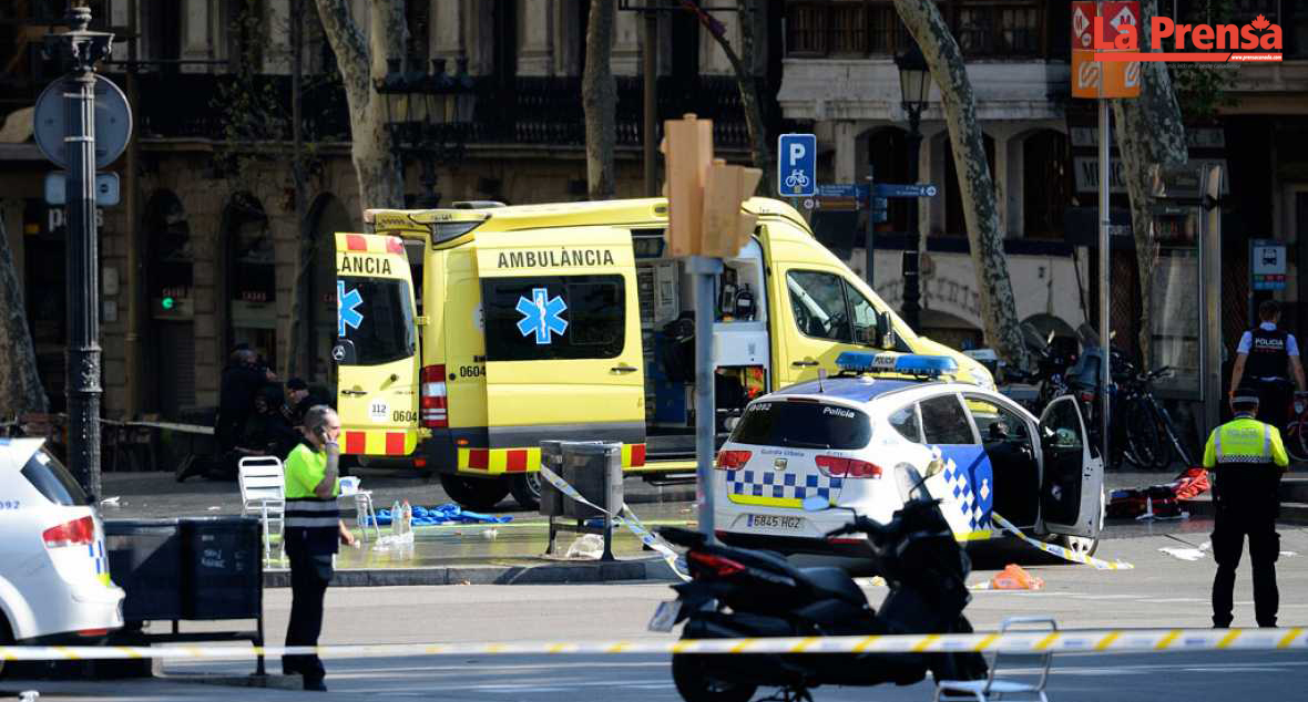 ataque terrorista en Barcelona