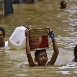 Inundaciones en la India