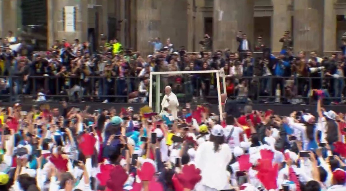 Papa Francisco en Bogotá