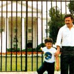 Pablo Escobar y su hijo en Estado Unidos