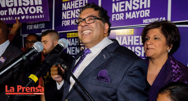 Naheed Nenshi obtuvo la reelección como alcalde de Calgary