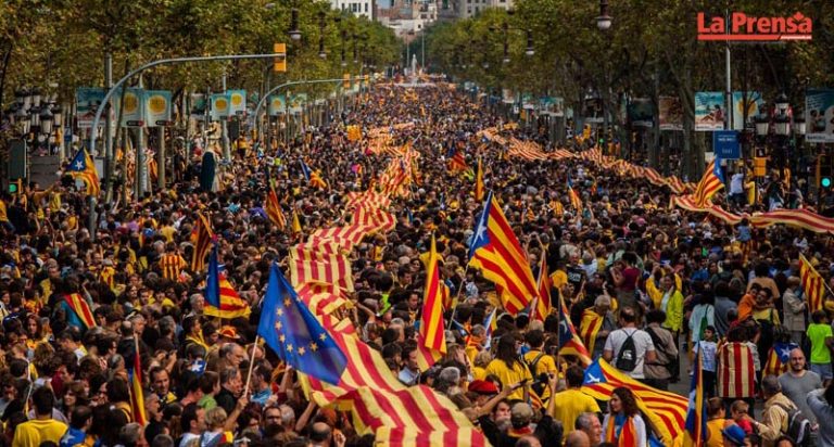 Huelga general en Cataluña contra represión policial