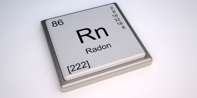 Gas radón