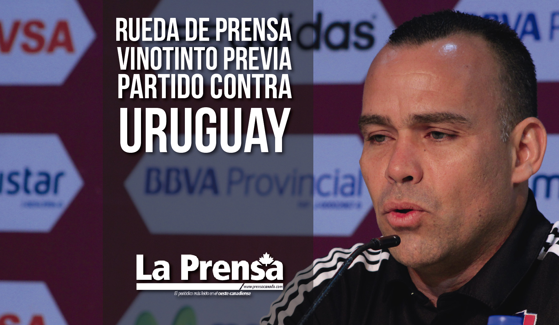 Rueda de prensa Vinotinto previa partido contra Uruguay