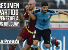 Resumen partido Venezuela vs Uruguay