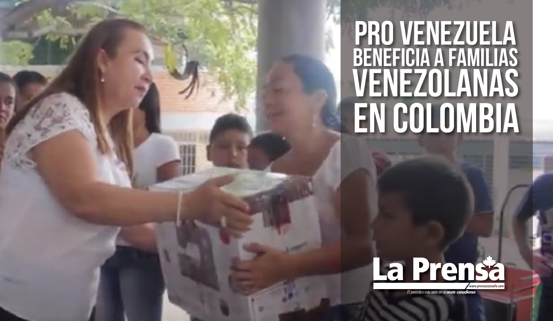 Pro Venezuela beneficia a familias venezolanas en Colombia