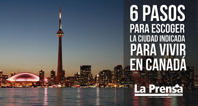6 Pasos para escoger la ciudad indicada para vivir en Canadá