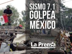Sismo 7.1 golpea México