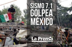 Sismo 7.1 golpea México