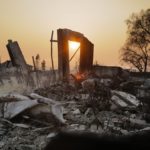 Escombros de las casa del barrio Fountaingrove. Fuente Getty Images