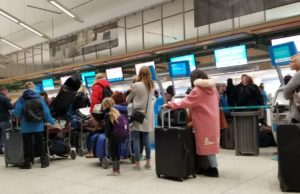 Bajas temperaturas obligan a cancelar vuelos en varios aeropuertos del país