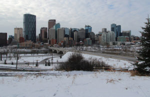 Advertencia de nevadas y lluvia helada en Calgary