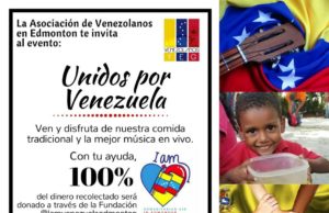 Gran jornada benéfica “Unidos por Venezuela” en Edmonton Jornada benéfica unidos por venezuela