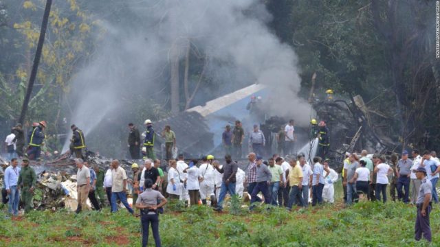 Al menos 100 muertos en tragedia aeronáutica en Cuba