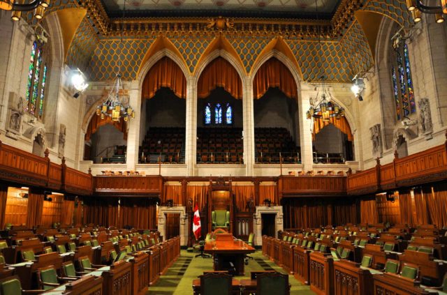 House of Commons votantes