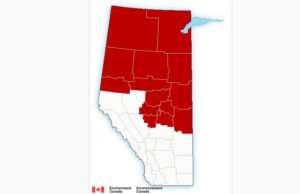 Environment Canadá emite alerta de calor para el norte y centro de Alberta Environment Canadá emite alerta de calor para el norte y centro de Alberta
