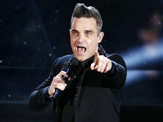 Robbie Williams ceremonia