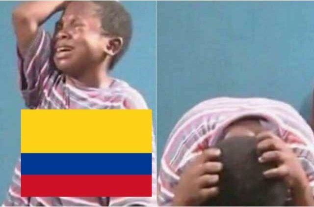 Memes derrota Colombia