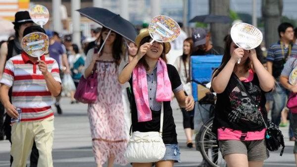 Japón alcanza una temperatura récord en medio de la ola de calor