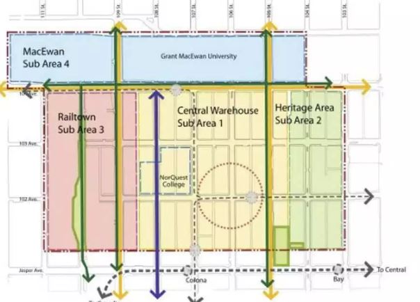 Expropiarán lotes de terreno en el centro para construcción de nuevo parque en Edmonton