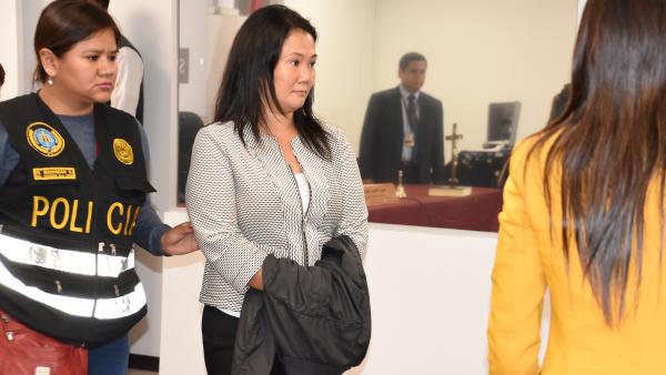 Keiko Fujimori fue detenida por lavado de dinero