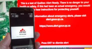 ¡No se asuste si recibe una alerta de emergencia! El sistema Alert Ready tendrá su segunda ronda de prueba hoy