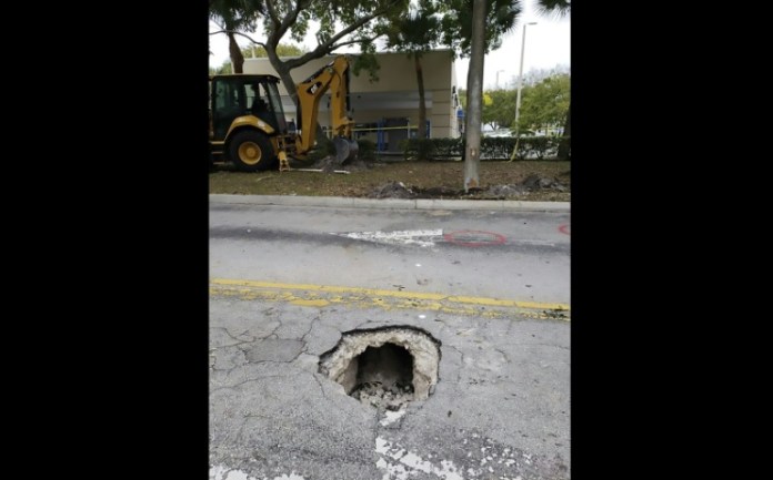 Descubren un túnel que conducía a un banco en Florida