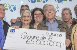 Una familia de Montreal que ganó $ 1M en 2017 se lleva a casa el premio Lotto Max de $ 65M